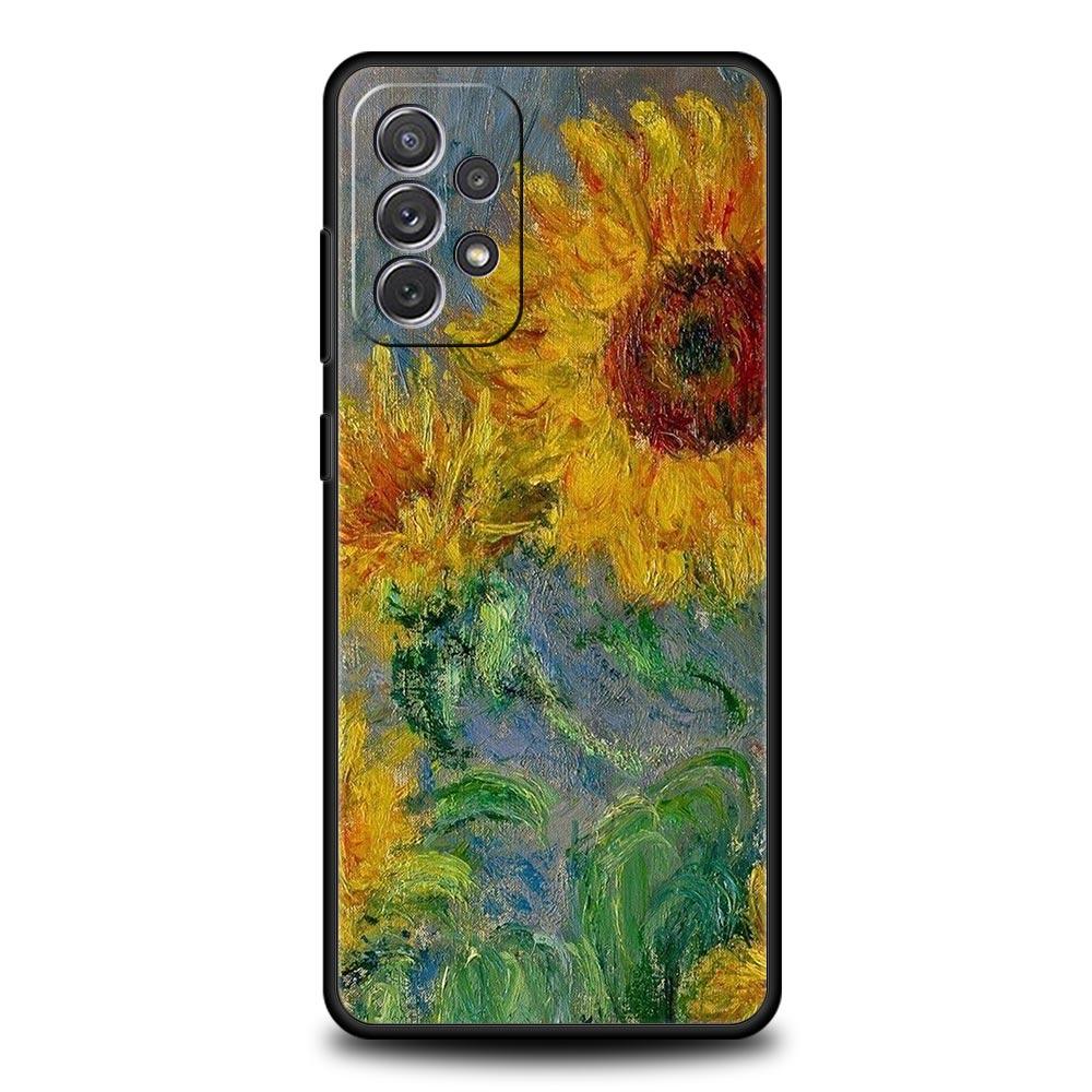 Van Gogh Oil Painting Case For Samsung A53 A23 A33 5G A13 A03 A21s A03s A31 A11 A41 A51 A52 A71 A73 M21 M22 M31 A01 Phone Cover