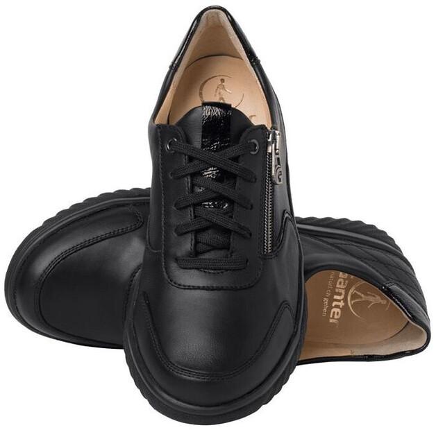 Женские полуботинки Ganter Heike sneaker тёмно-синие weit