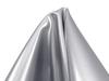 Synthetic Leather 122 X 44 Cm Fabric, Leather-like Enamel, Flame-retardant (silver),