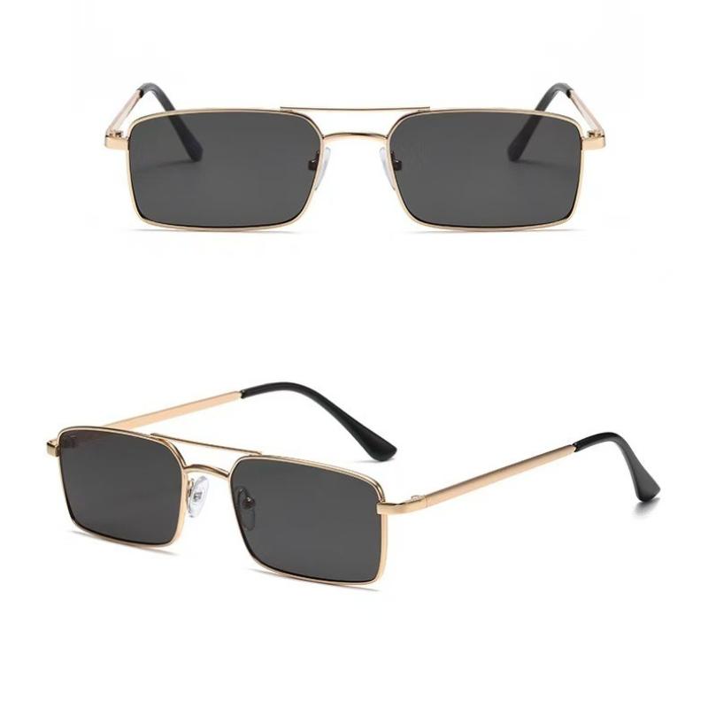 Retro Double-Bridge UV-Protective Myopia Glasses Stylish Trendy Men's Sunglasses Diopter 0 To -4.0 Classic Driving Shades