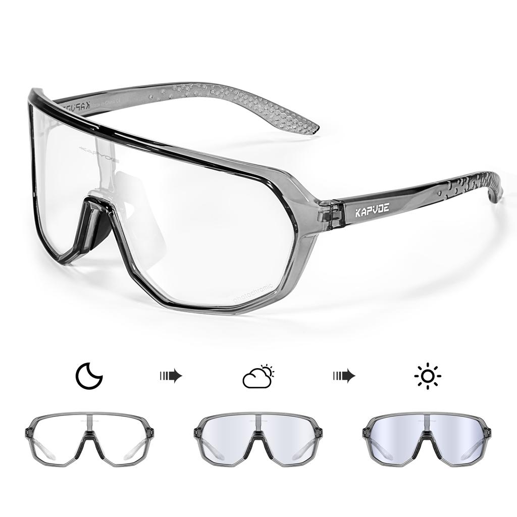 Ochelari de ciclism Kapvoe Aurii Fotocromatici Femei Lux pentru Bărbat Ochelari Condus Pescuit Modă Călătorie Golf Femei Ochelari Bicicletă