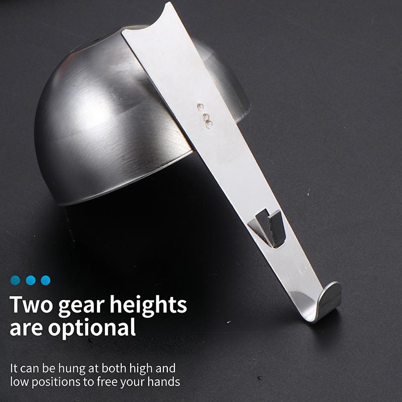 Hanging Ear Stainless Steel Egg Steamer Multifunctional Round Egg Cooker For Home Use Kitchen Utensils