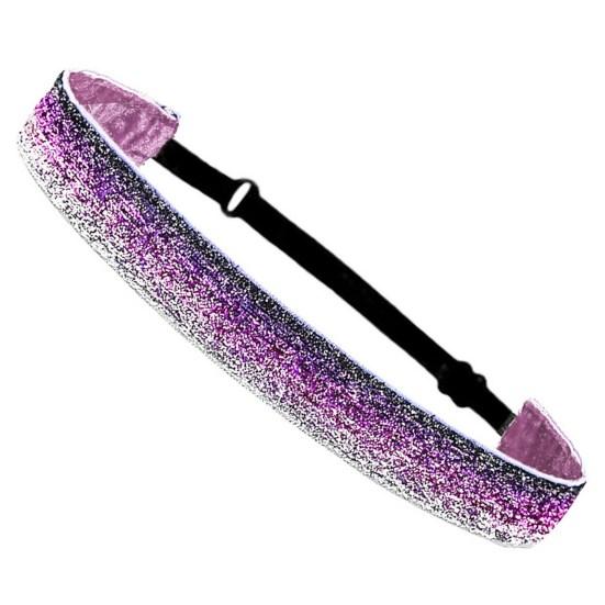 Fashion Kids Glitter Non Slip Stretch Hairband Sports Headband Hair Accessory