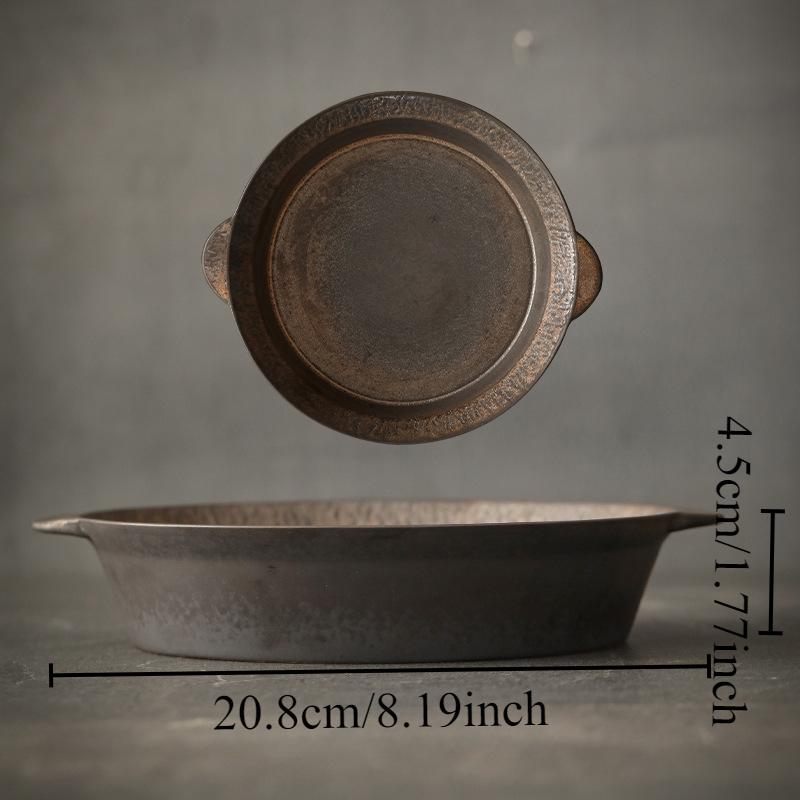 Light Luxury Plate Dish Steak Dining Plate Creative Western Dish Pasta Plate Japanese Tableware Internet Celebrity