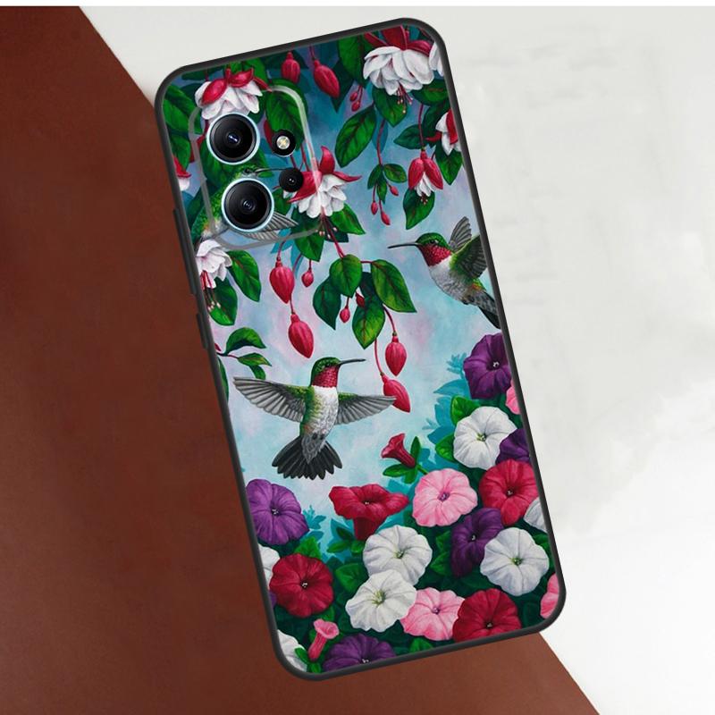 Hummingbird Case For Xiaomi Redmi Note 14 13 9 10 11 12 15 Pro Plus Cover For Redmi 15 C 13C 12C 10C 14C