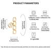 Square Women'S Watch Skeleton Strap Light Luxury Design Pendant Women'S Watch Pendant Bracelet Watch