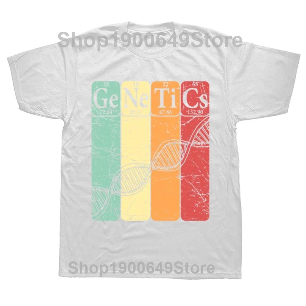 Vintage Rock Paper Crispr DNA Biologist Genetic Engineering Science Graphic Tshirt Men Women Hip Hop Oversized T Shirt