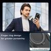 For OPPO Reno 12 Pro 5G Case Shockproof Armor Magnetic Phone Cases for Reno 12Pro Reno12 Pro 5G Stand Holder Ring Back Cover