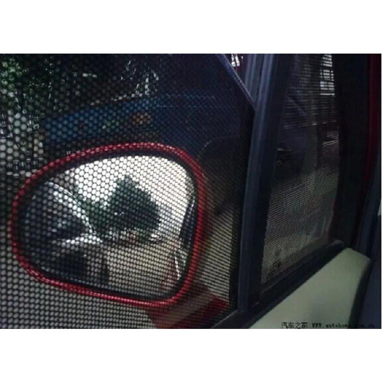 53cmx300cm Czarna Folia Siatkowa Perforowana 'Oko Muchy' Jednokierunkowa Wizja Naklejka na Reflektor Samochodu Skutera Motocykla Światło Tylne