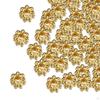 200 Stück Daisy Flower Spacer Perlen DIY Metall Floral lose für Schmuckherstellung,