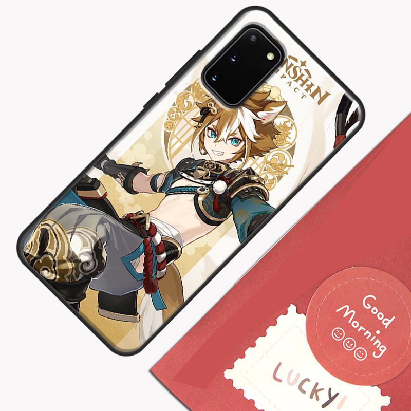 Genshin Impact Gorou Phone Case For Samsung Galaxy S26 S25 Ultra S20 S21 S22 S23 S24 S10 Plus S25 FE Cover Shell