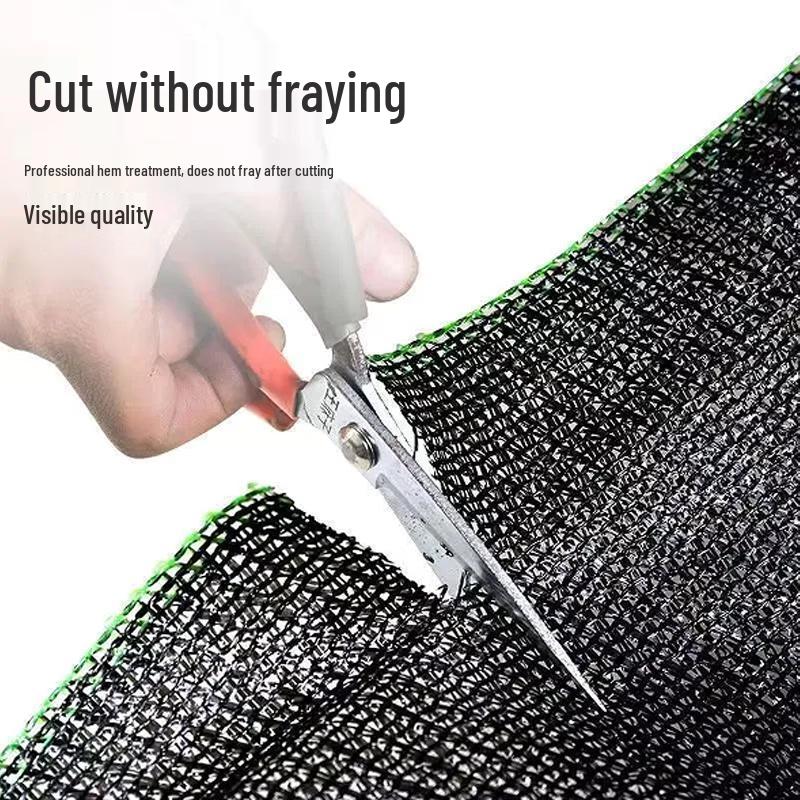 Heavy-Duty Black Anti-Aging Sunshade Net
