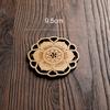 Wooden Round Cup Table Mat Tea Coffee Mug Placemat Home Decoration Kitchen Accessories
