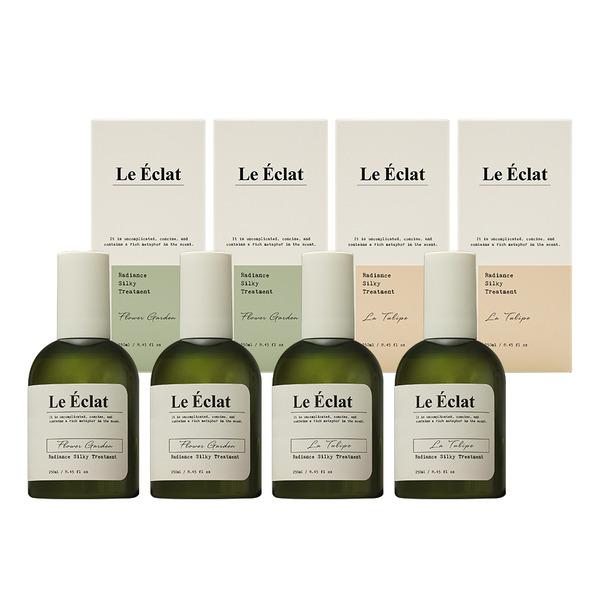 Le Eclat Radiance Silky Treatment Flower Garden 250ml x 2 + La Tulip 250ml x 2_B