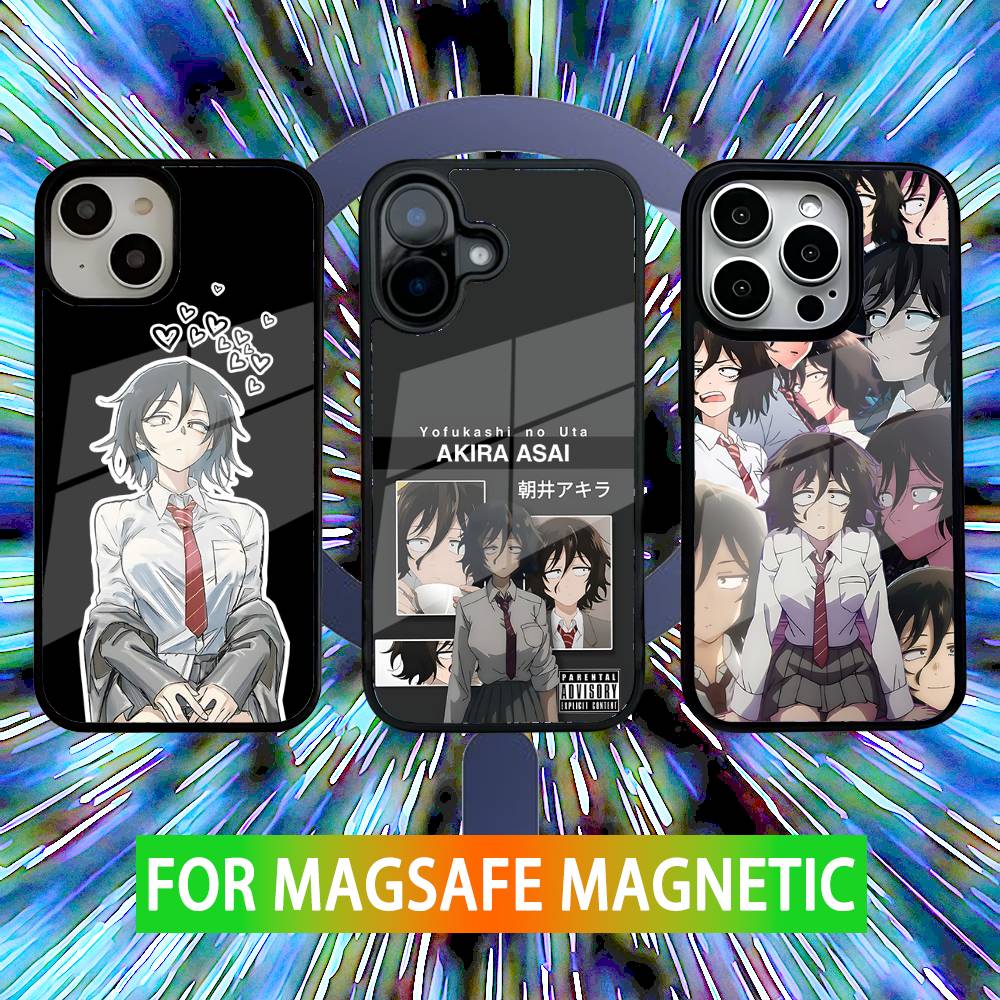 Anime Akira Asai COTN Phone Case For iPhone 16,15,14,13,12,11,Pro,Max,Plus,Mini,SE New Magsafe Magnetic Wireless Charging