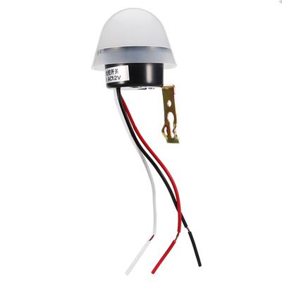 Interruptor de luz de rua fotocélula liga/desliga automático DC AC 10A Sensor Switch(12V)