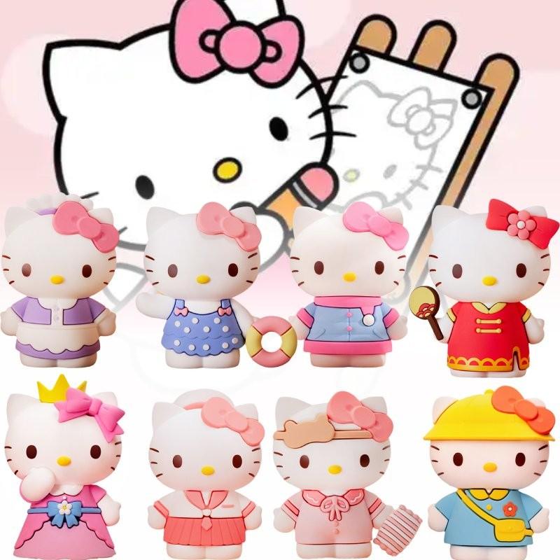 Adorable Kitty Cat Blind Box Series Cute Japanese Healing Figurine For Girls Gifts