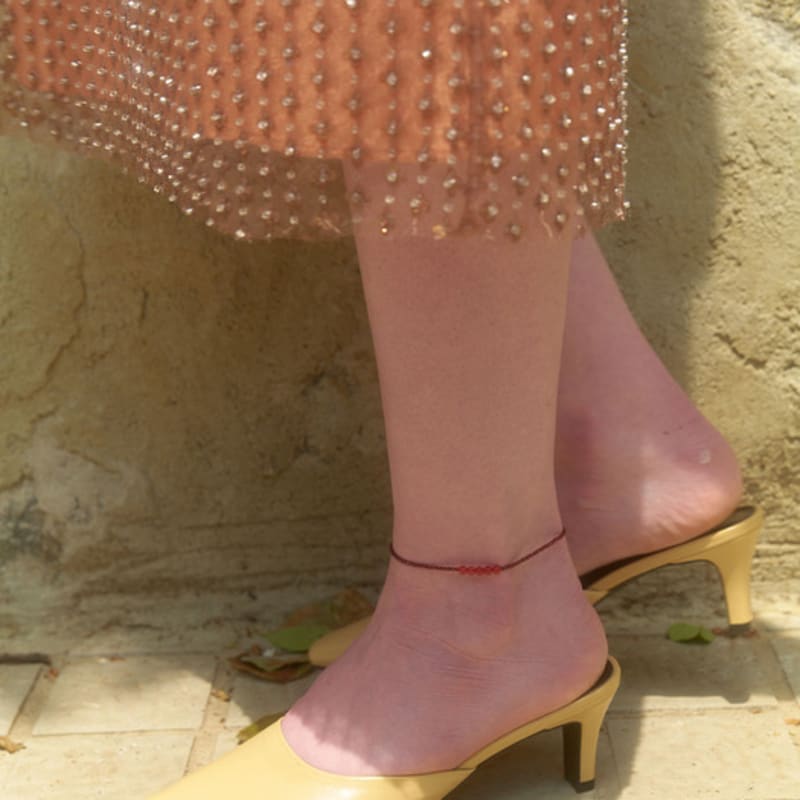 LOVE ME MONSTER Petit Gems Anklet (L242MAK010)