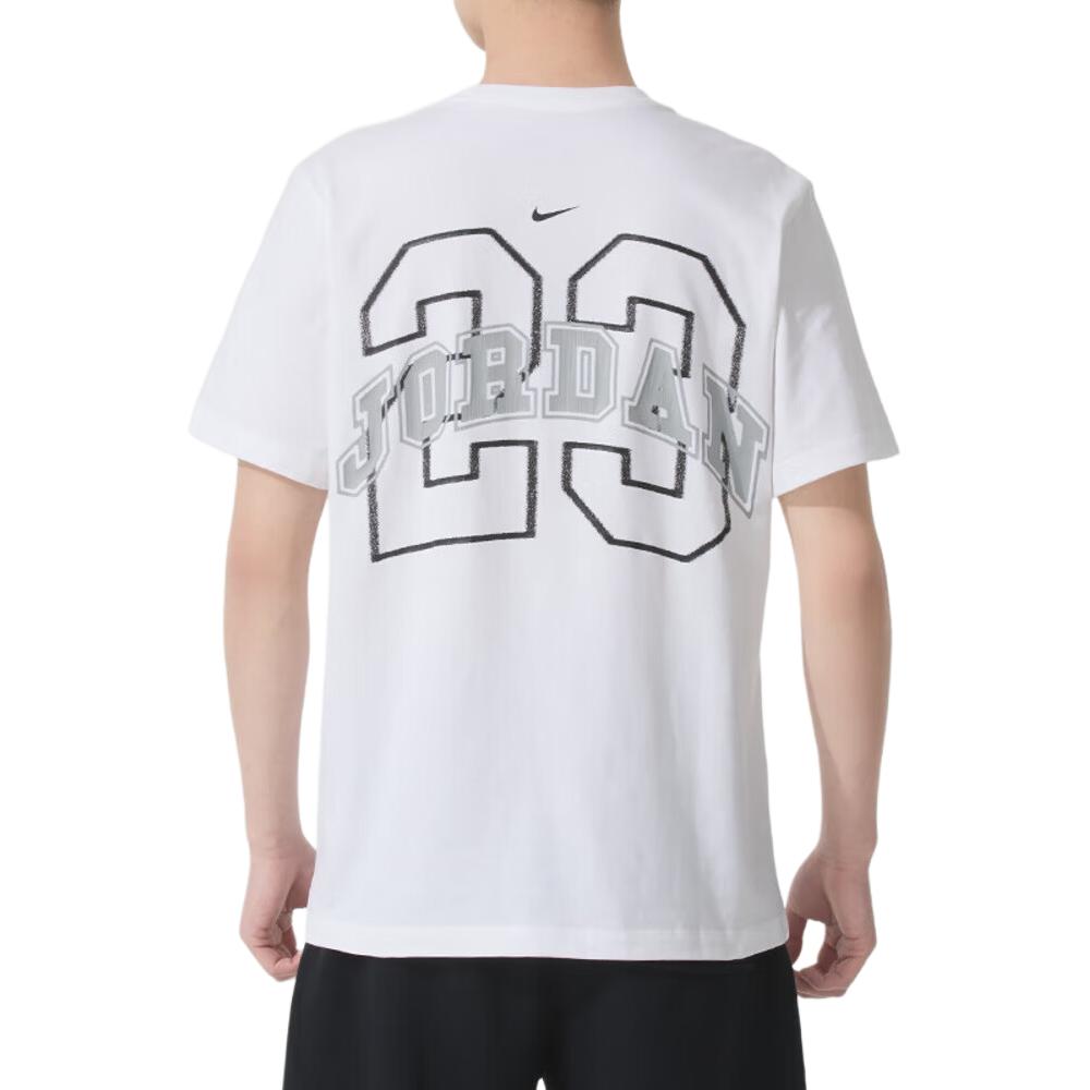 Jordan Flight MVP SS25 Fashion Comfortable Breathable Short Sleeve T-Shirt Men Tops White IB8915100