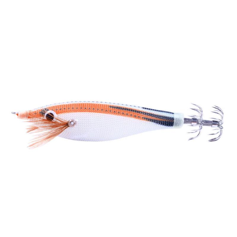 10CM8Colorful Lure Wooden Shrimp Fake Bait9.6GBelt8Bait Ring Spinner Bass and Topmouth Culter Special Bionic Lure