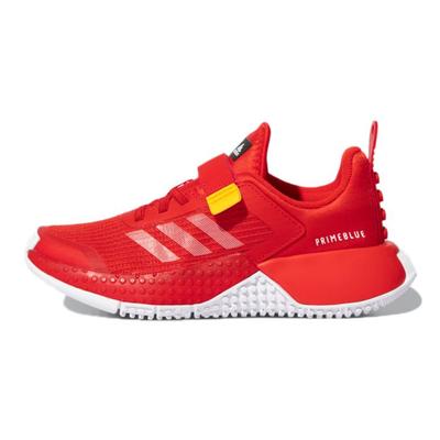 LEGO X Sport J Red Kids Sneakers Cloud-White Equipment-Yellow H01504