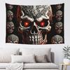 Tapestry Wall Hanging for Living Room Evil Skull Tapestry Modern Wall Art Wall Blanket Aesthetic Tapestrys Indoor Outdoor