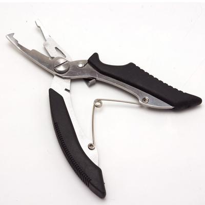 Zmart Black Fishing Pliers, Fishing Lure Hook Remover, Small and Lightweight, Fishing Pliers, Fishing Pliers, Hook Remover, Line Cutter, Fishing