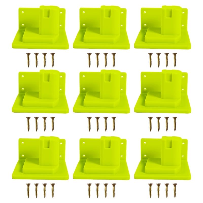 Tool Mount Holder Plastic Wall Mount Electric Tool Compatible Heavy Duty Battery Dock Holder Hanger for 18V Battery