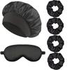 Lazy Person No-Heat Curling Set: Curling Artifact, Pillowcase, Eye Mask, Sleep Cap Set