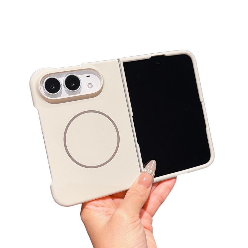 Suitable for Apple iPhone Duo phone case, foldable, ultra-thin, with a skin-like feel, magnetic, minimalist design, and drop-proof protection