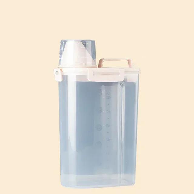 Airtight Sealing Pet Food Container Dog Food Box Cat Food Storage Feeder Bucket Feed Storage Barrel Pet Food Storage Supplies