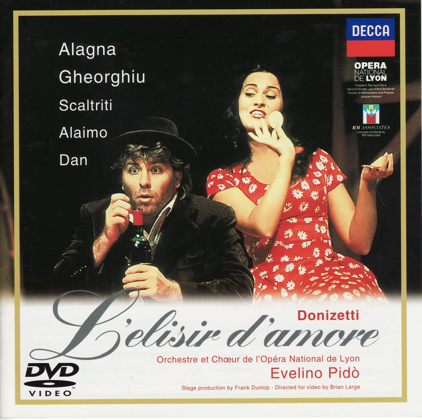

DVD DVD - Donizetti: Opera Lelisir dAmour UCBD9002 Japan ObiClassical Used