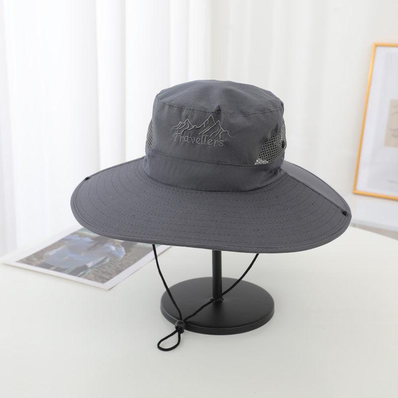 Color Solid Breathable Fisherman Hat Casual Headwear Stylish Sunshade Cap Gift