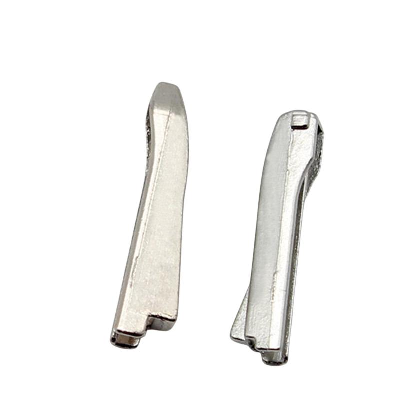 10Pcs Set Premium Metal Zipper Heads Gold Silver Bronze Black - Durable Smooth For Diy Clothing Luggage Repair