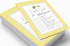 Inkdotpot Gender Neutral Honey Bee Party Supplies-Set Of 50 Baby ShowerA  Prediction Cards For Baby Shower