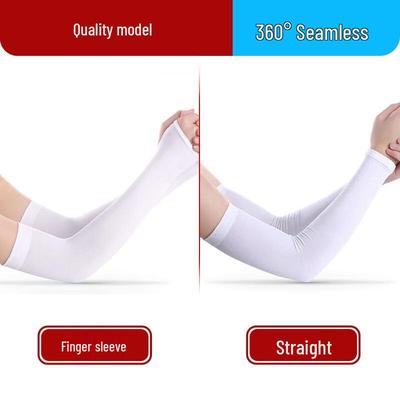 UOSU Women's Ice Silk Sun Protection Arm Sleeves