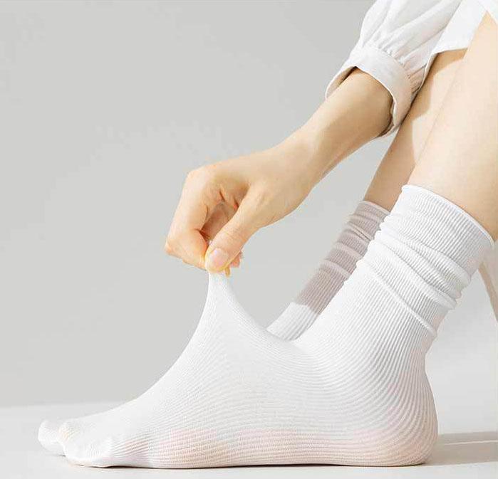 

Летние Супер Сказочные Полые Прозрачные Кружевные Гольфы Средней Длины для Женщин Ультратонкие Сексуальные Носки-Сетка в Стиле Лолиты для Девочек Харадзюку One Size