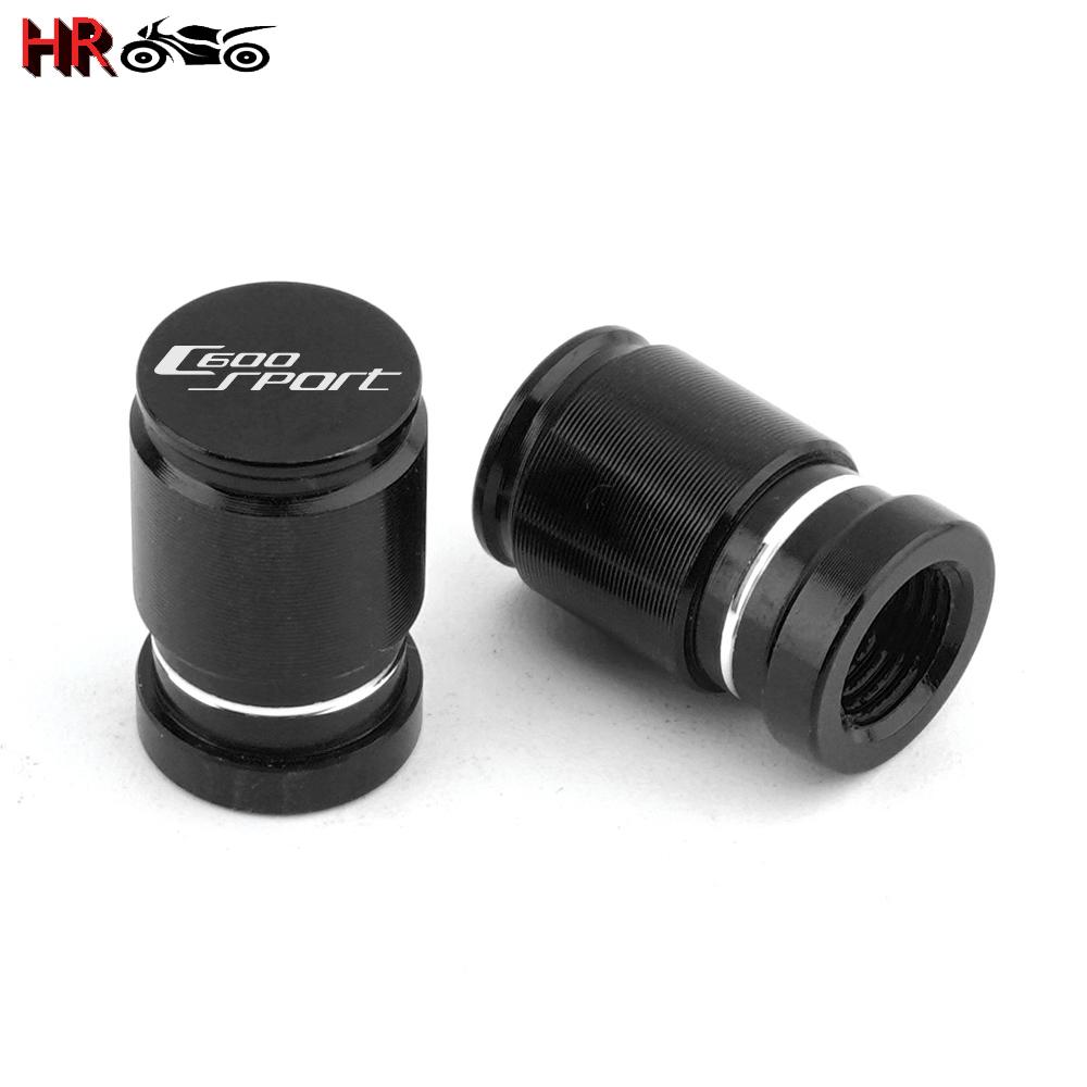 For BMW C600 Sport C 600 Sport 2011-2015 Motorcycle CNC Aluminum Wheel Tire Valve Stem Caps Airtight Cover Plug