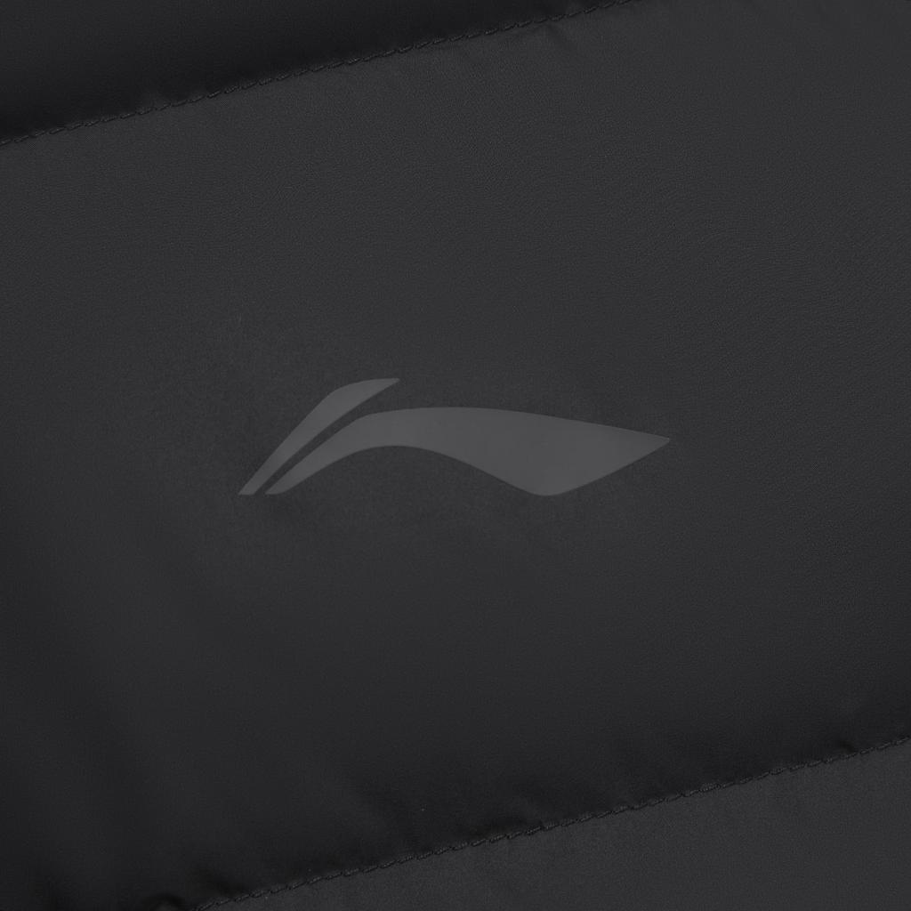 Li Ning Fitted Stand Collar Logo Short Down Jacket Men Outerwear AYMV221-4