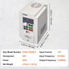 VFD 4HP 3KW 14A 1 or 3 Phase AC 220V Input to 3 Phase AC 0~220V Output
