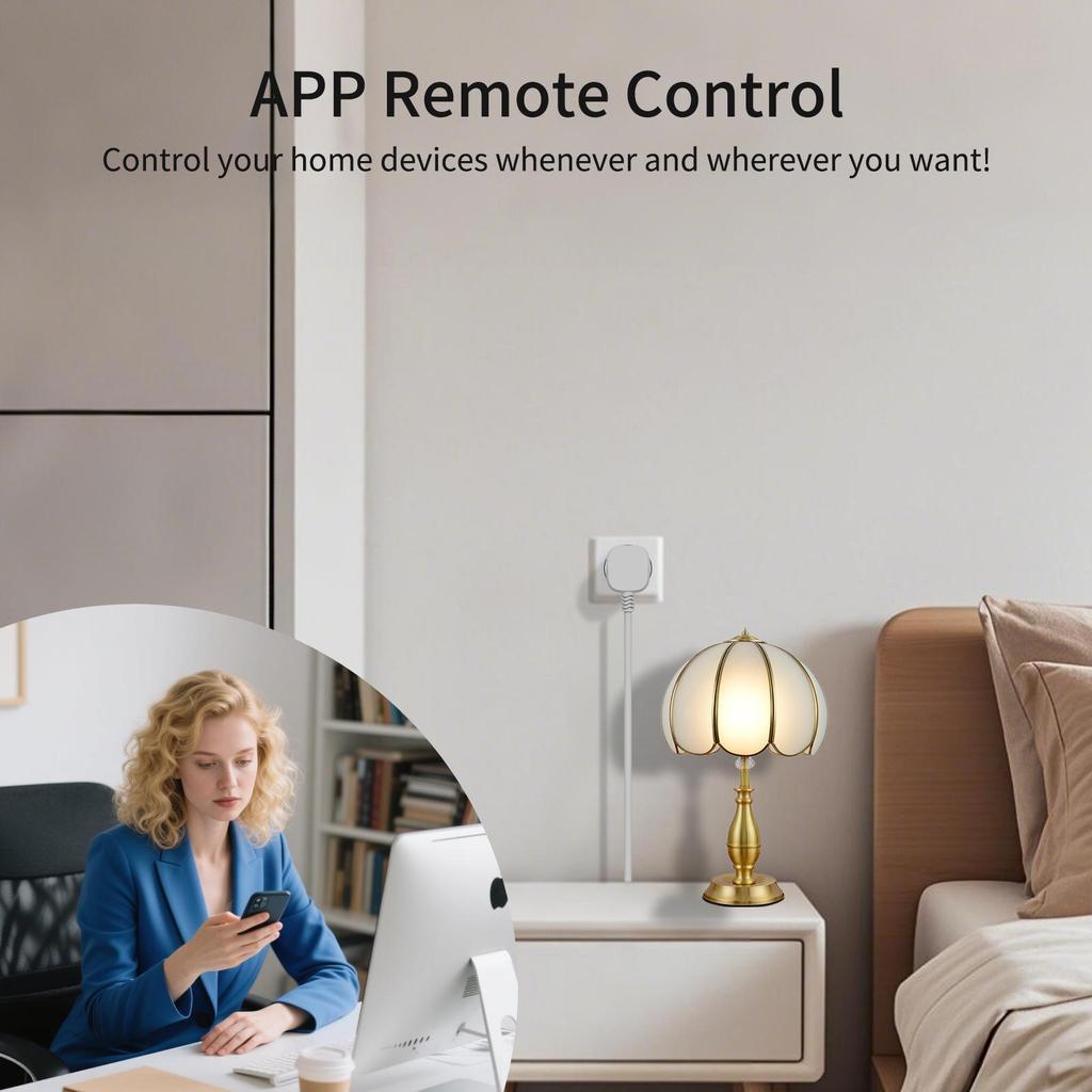 UK 16A WiFi Smart Plug, Alexa & Google Compatible, Cozylife App Remote Control