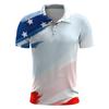 Men's Golf Shirt Casual Sports V Neck Ribbed Collar Short Sleeve Fashion Casual Color Plain Spring & Summer Regular Fit