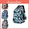 Backpack Printed Camouflage Large Capacity Wear Resistant Student Schoolbag