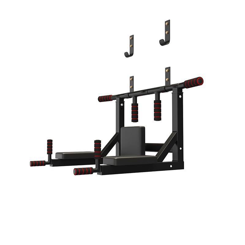 Indoor Wall-Mounted Pull-Up Bar & Sandbag Set