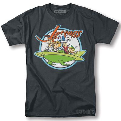 The Jetsons Shirt Classic Cartoon Retro Vintage Graphic Design T-Shirt