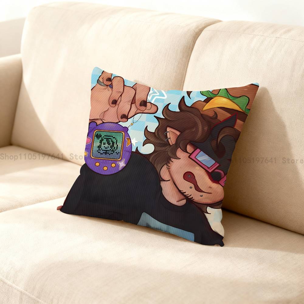 Cute 007N7 Pillow Case For Sofa Decor Car Office Room Printing Cushion Cover Decorations And Protector
