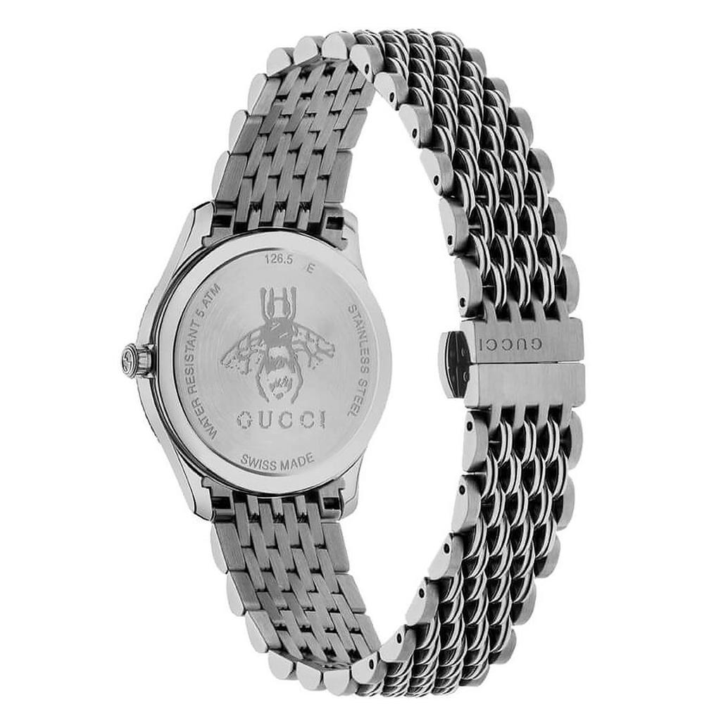 Gucci YA1265020 G-Timeless Black Dial with Bee Ladies Watch
