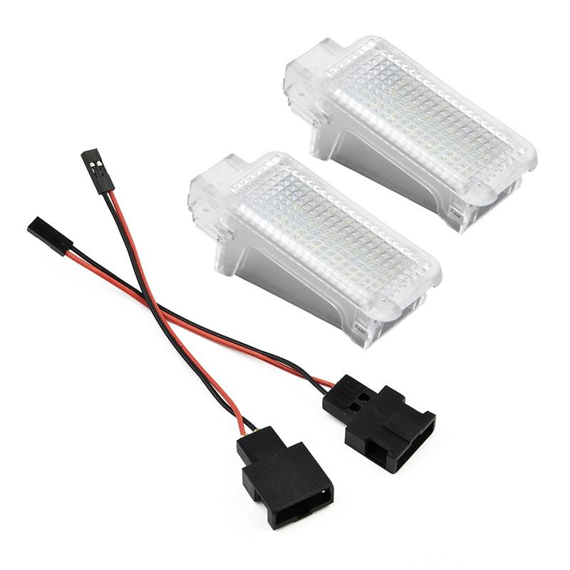 LED Trunk Boot Lights 2 Pack for Skoda For Fabia Octavia Superb For Roomster Kodiaq Luggage Compartment Lamp Replacement 12V