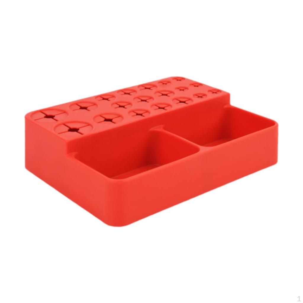 Makeup Brush Holder Bathroom Organizer Storage Box Pencil 21 Hole Pen