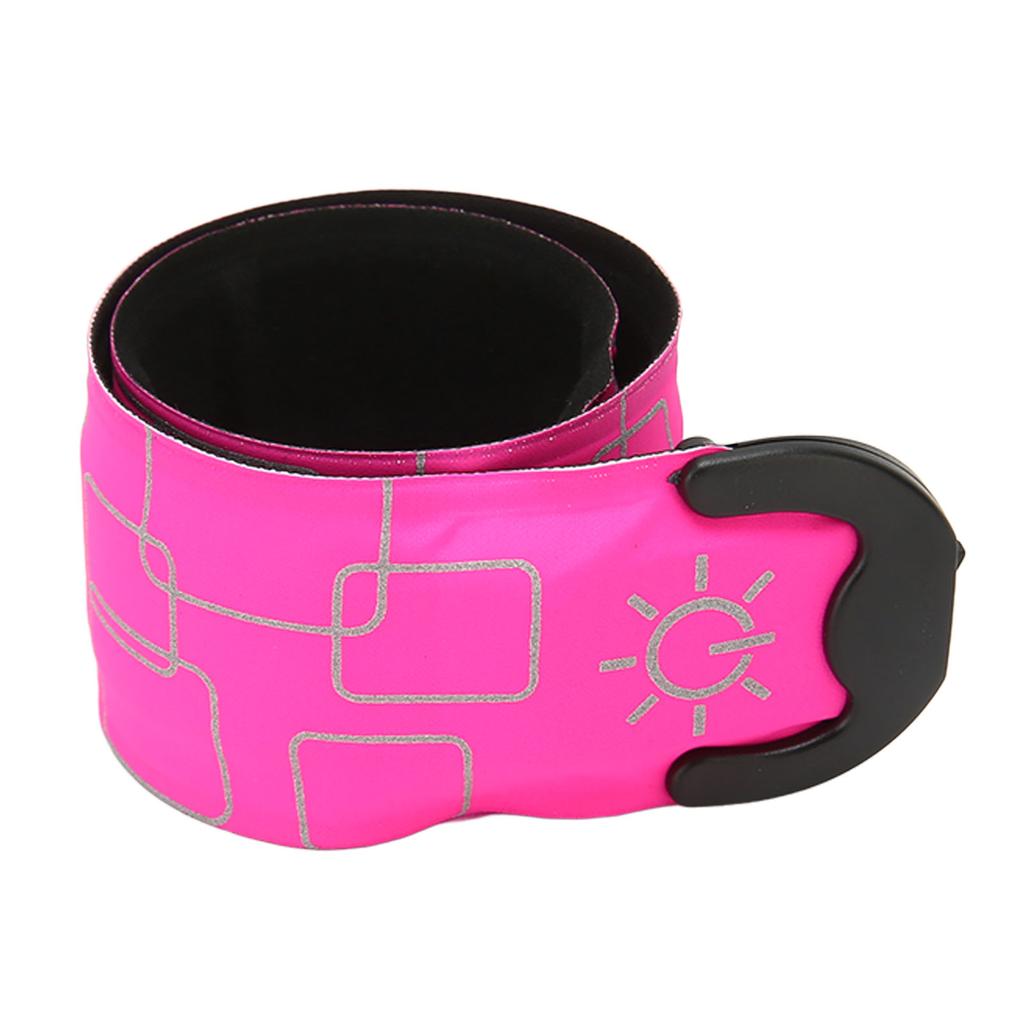 LED Safety Wristband Lights USB Charging 3 Level Adjustable Bracelets for Outdoor Night Running